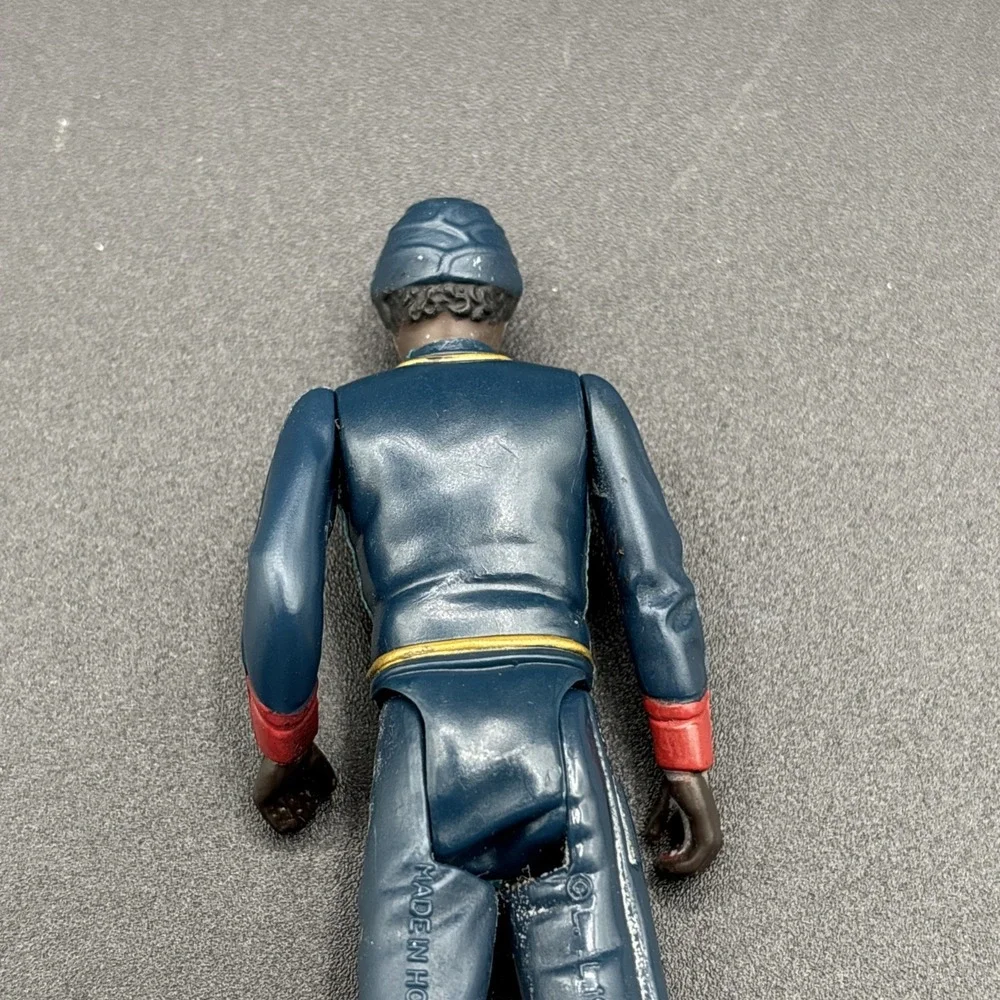1981 Vintage Star Wars Bespin Black Security Guard Action Figure Complete HK